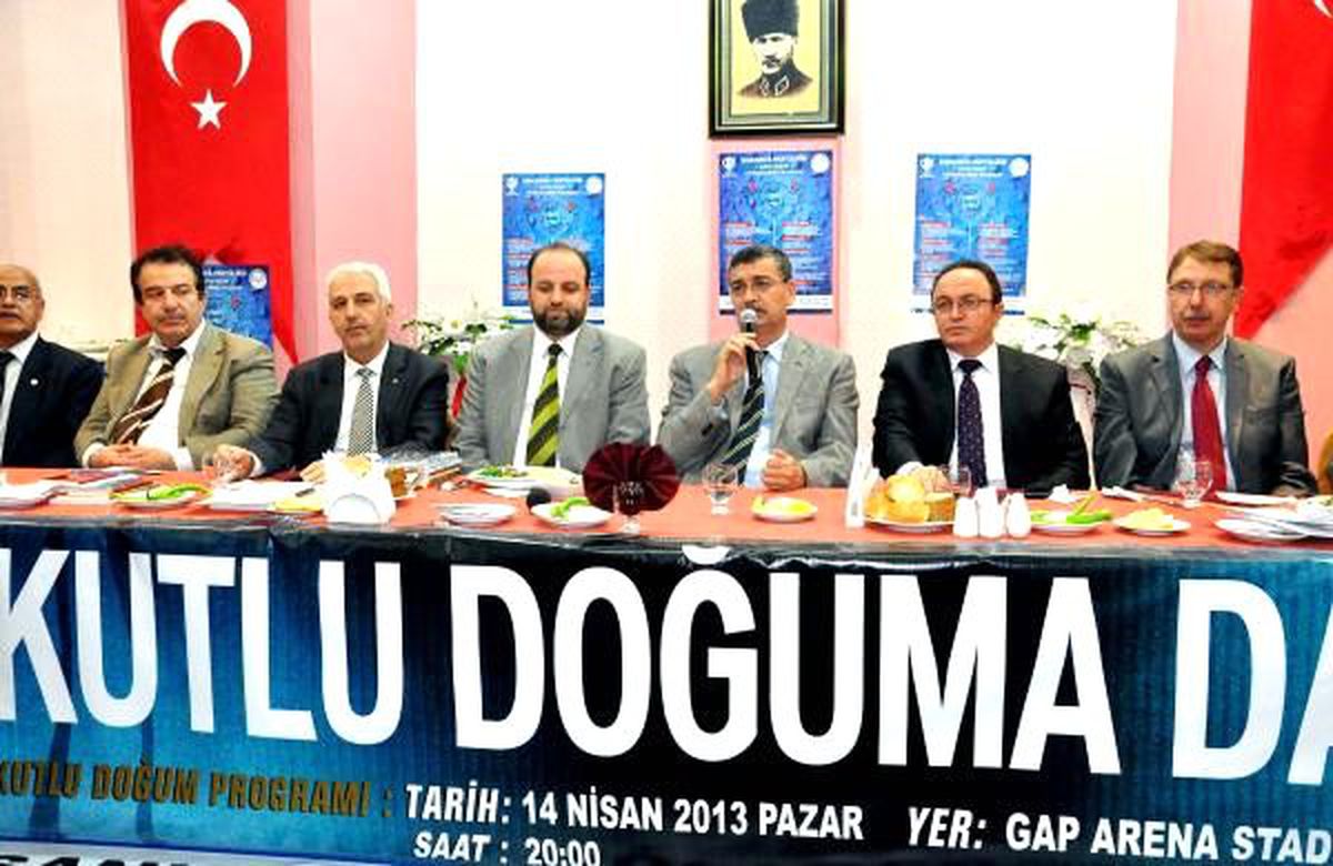 Şanlıurfa\'da Kutlu Doğum Etkinliği Stadyumda Yapılacak
