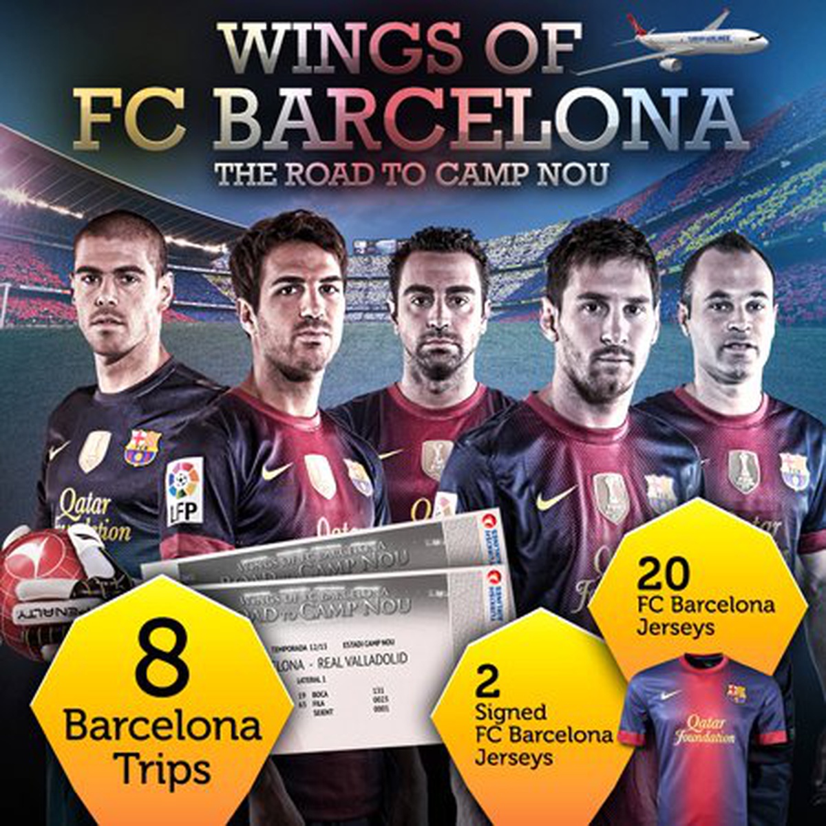 THY\'den "Wings Of Barcelona: Road To Camp Nou" Uygulaması