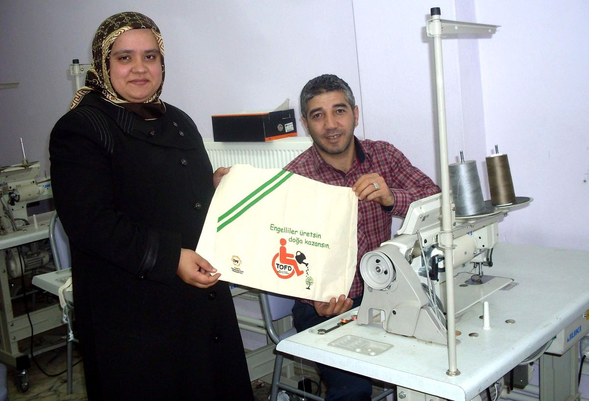 Togem\'den \'Engelliler Üretsin, Doğa Kazansın\' Projesi