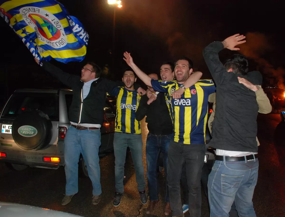 Tokat\'ta Fenerbahçe Coşkusu