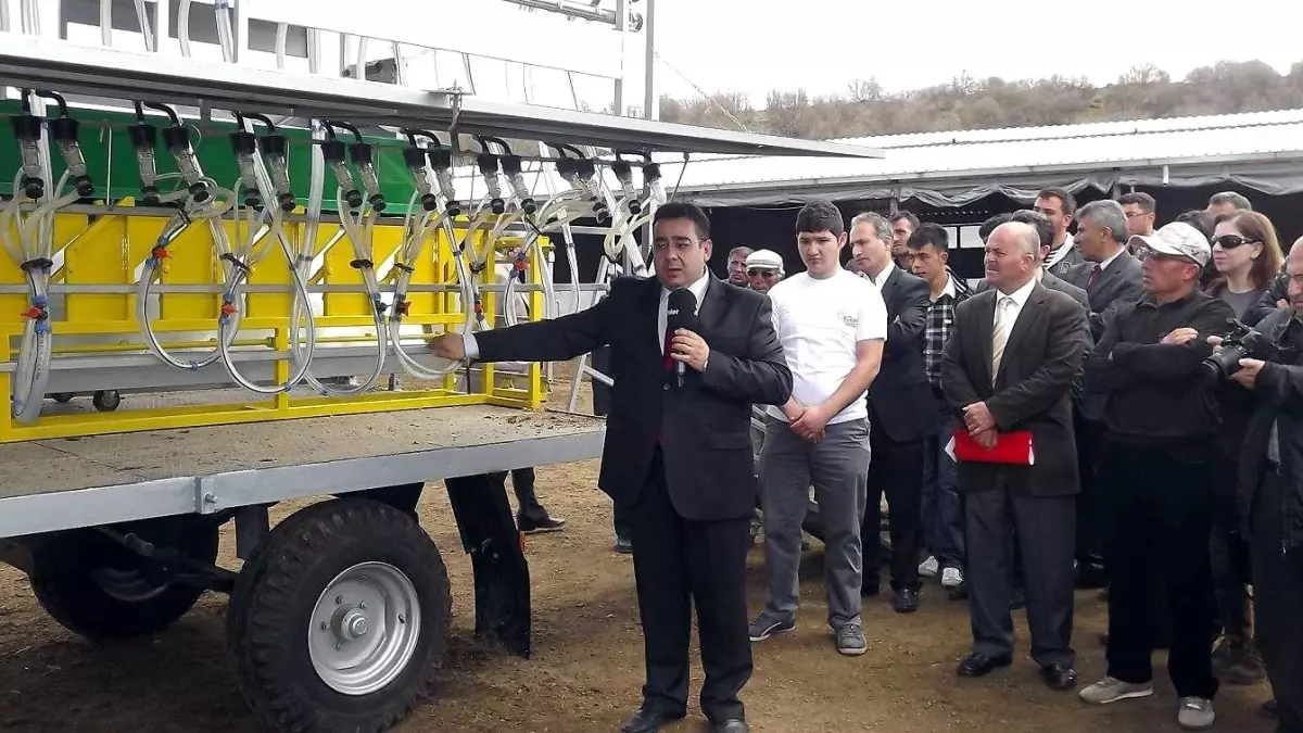 Türkiye'nin İlk Süt Sağım Platformu Seydişehir'e Açıldı