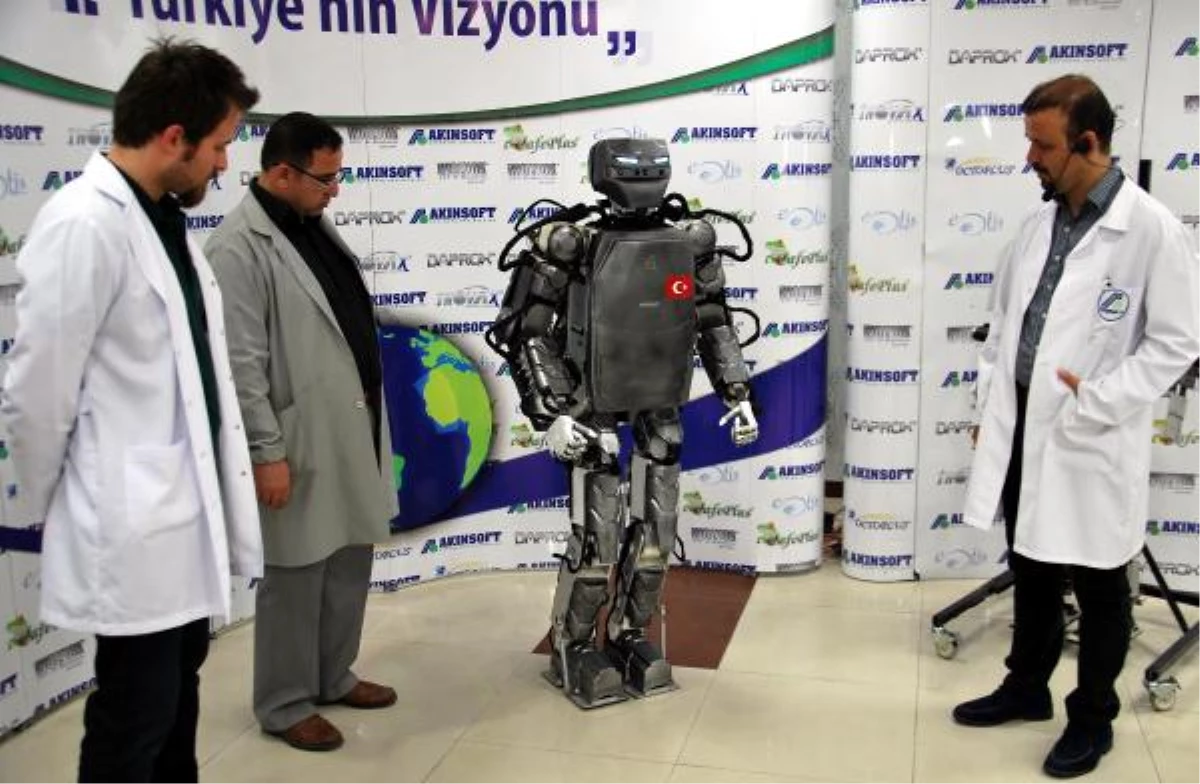 Türkiye\'nin İnsansı Robotu \'Akıncı-2\' Üretildi