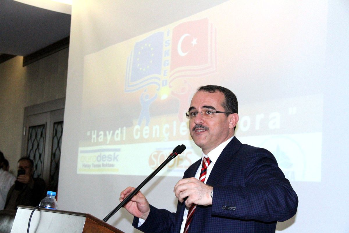 Bakan Ergin, Hatay\'da