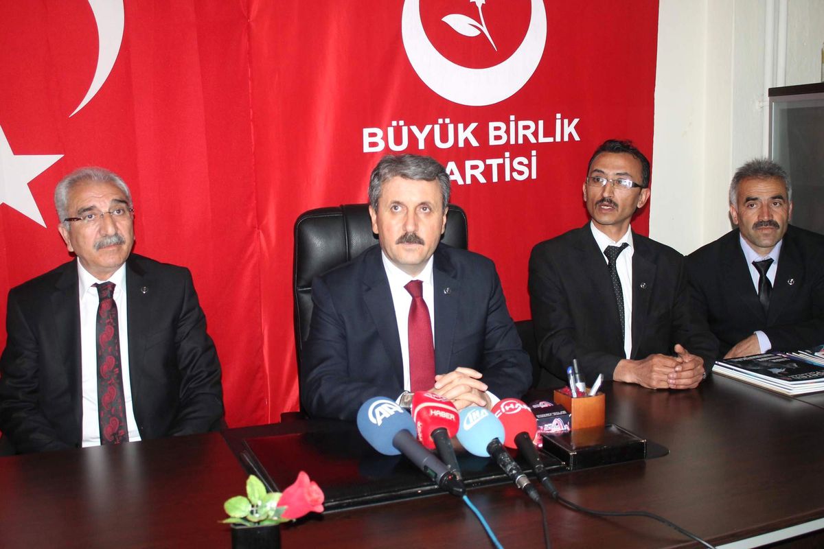 BBP Genel Başkanı Mustafa Destici Açıklaması