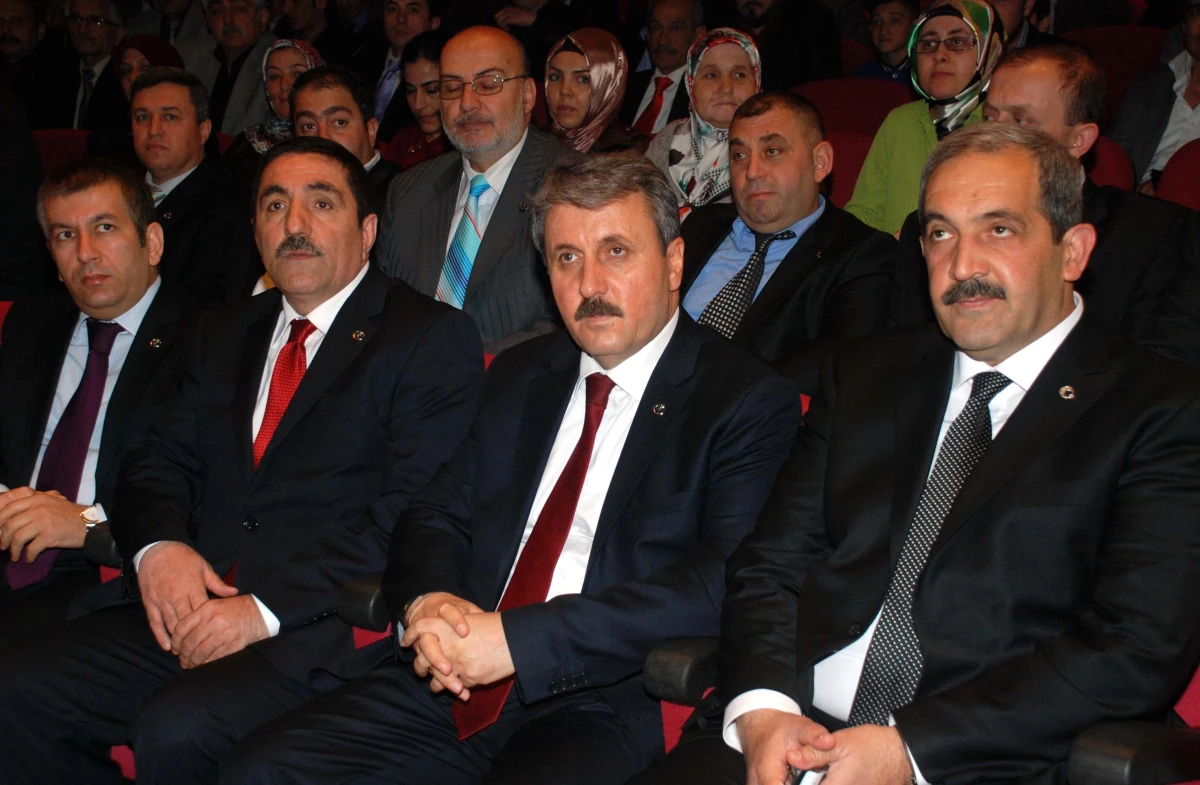 BBP Genel Başkanı Mustafa Destici: "Pkk\'nın Muhatap Alınmasını Kabul Etmiyoruz"