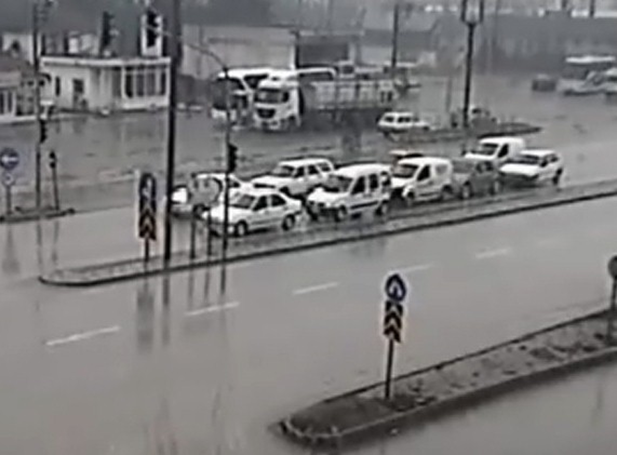 Düzce\'de Meydana Gelen Kazalar Mobese\'de