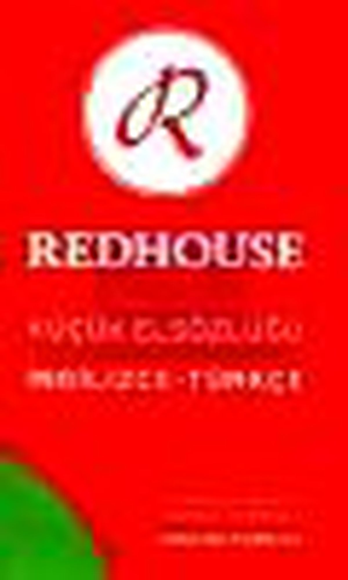 İngilizce - Türkçe Redhouse Küçük Elsözlüğü Kitabı
