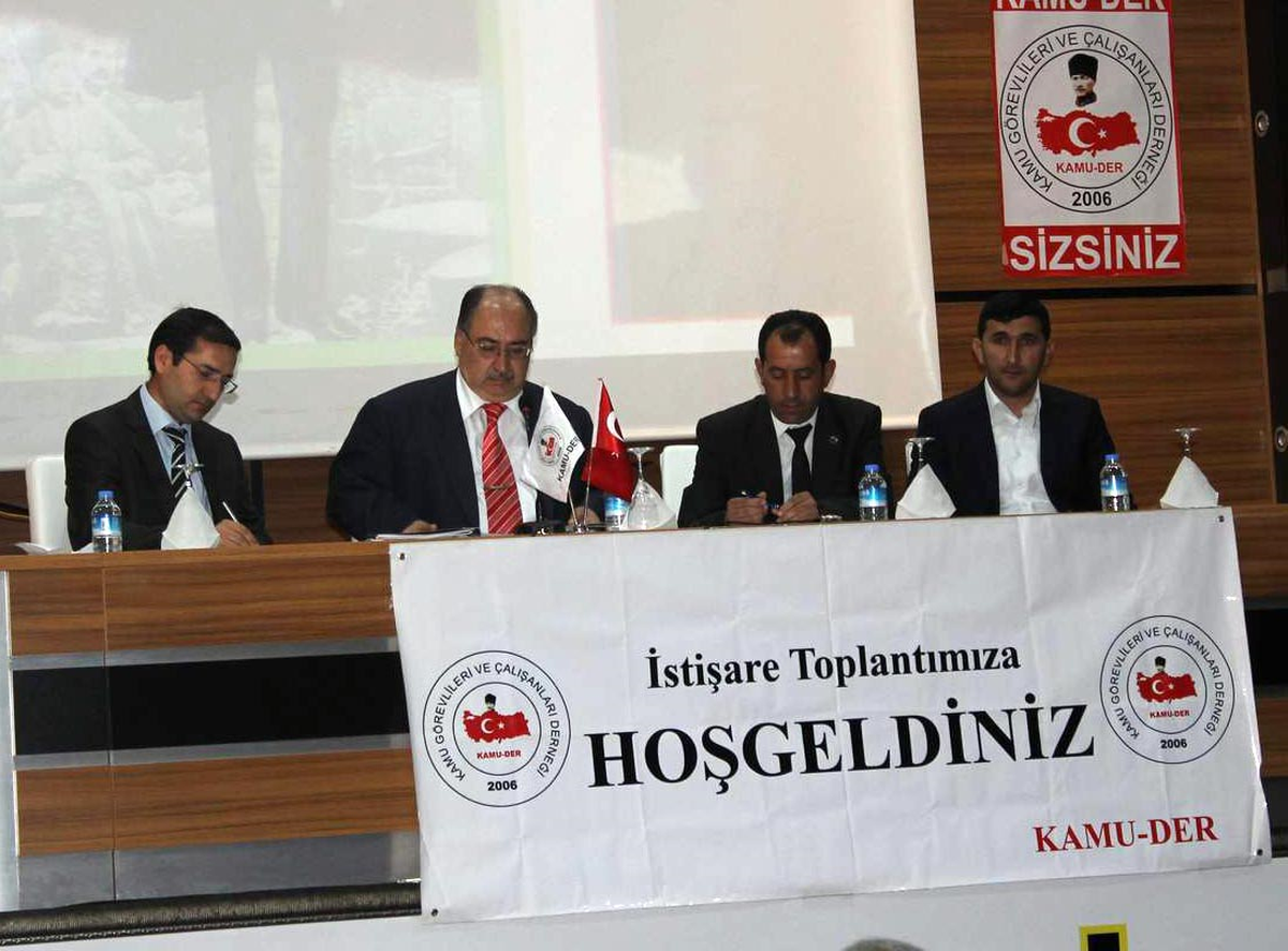 Kamu-Der İstişare Toplantısı Siirt\'te Yapıldı