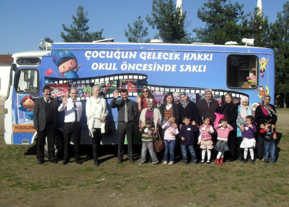 Köy Çocukları İçin Mobil Ana Sınıfını