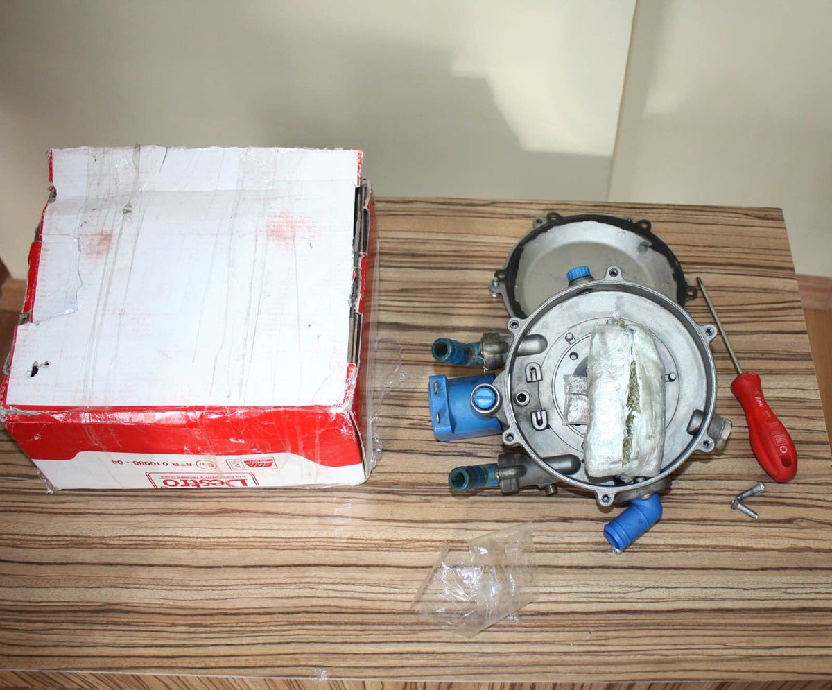 Lpg Beyni İçinde Esrar Ele Geçirildi