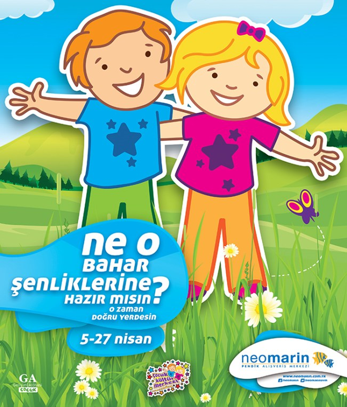 Neomarin Çocuk Kültür Merkezinde Bahar Şenliği