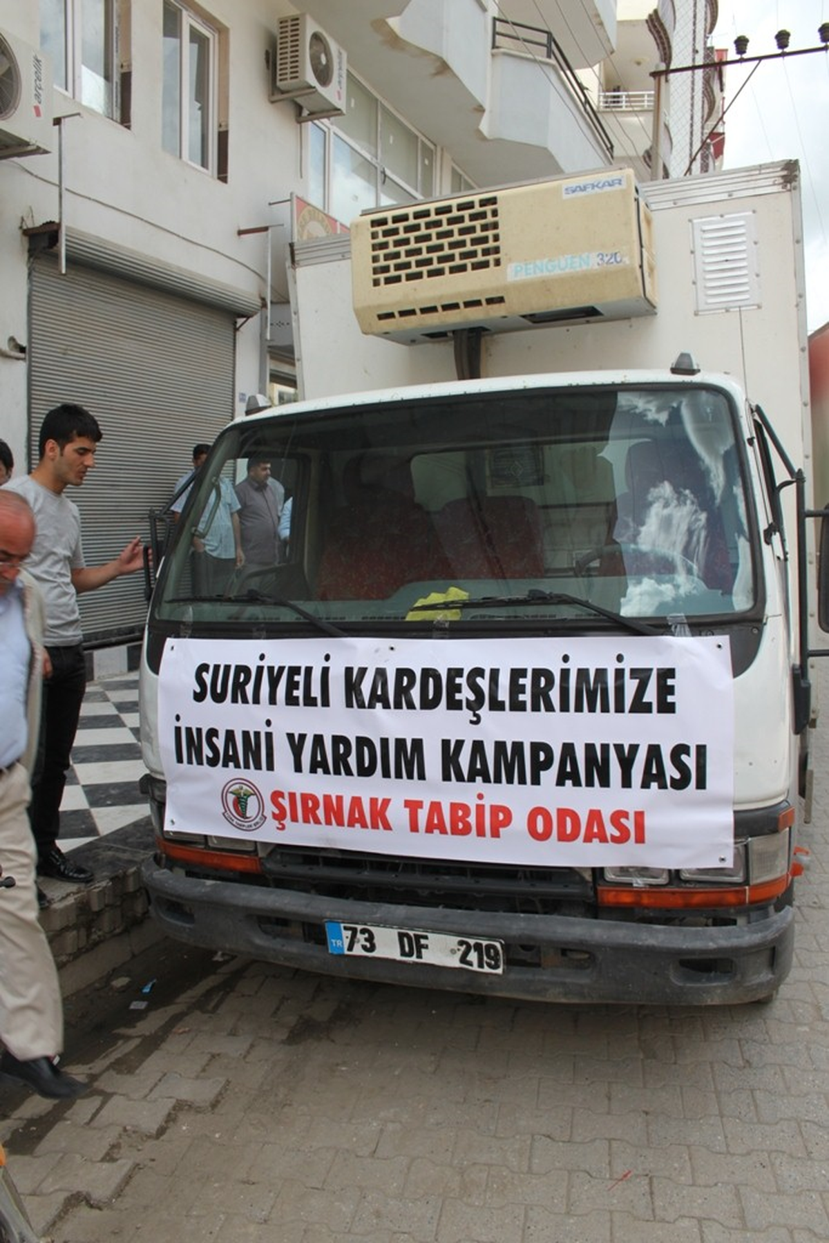 Şırnak Tabipler Odası\'ndan Yardım Kampanyasına Destek