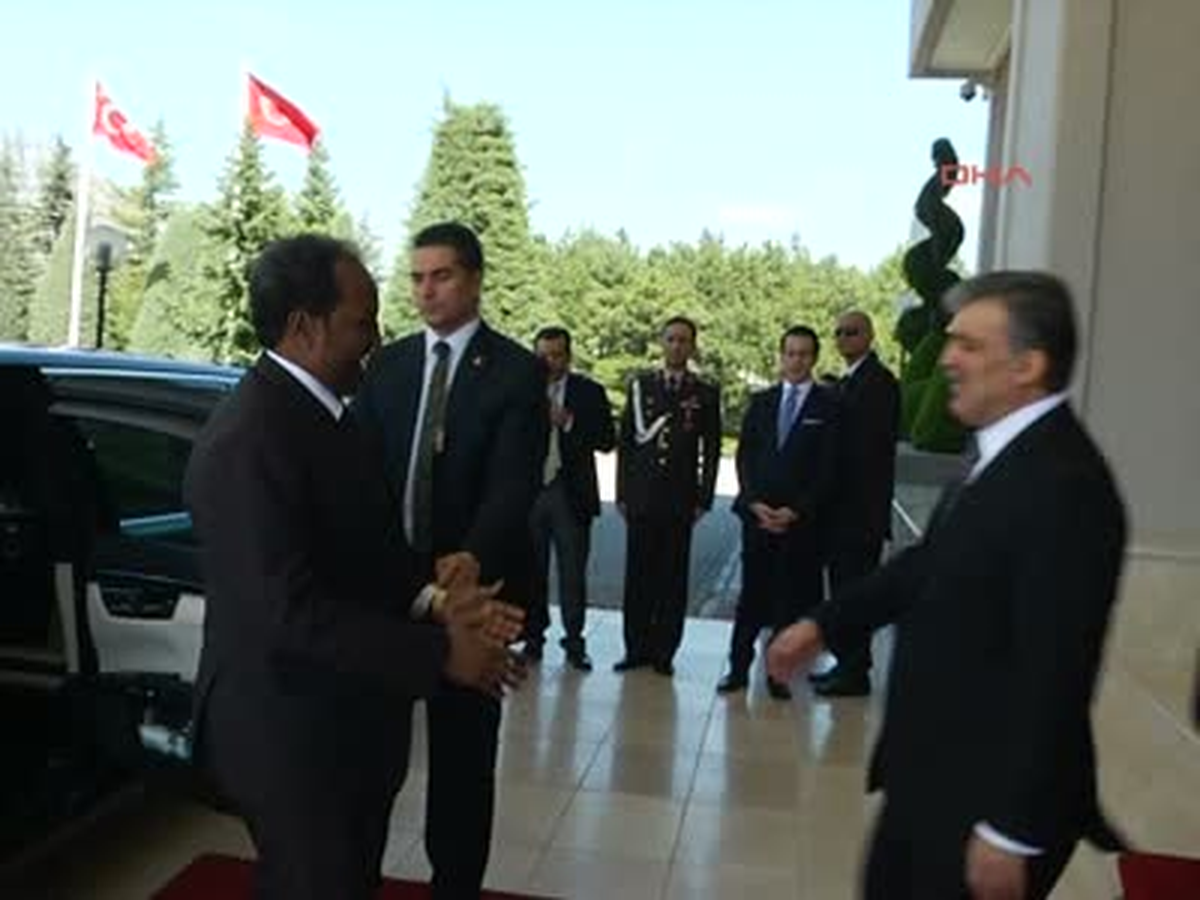 Somali Federal Cumhuriyeti ve Somaliland Cumhurbaşkanları Çankaya Köşkü\'nde