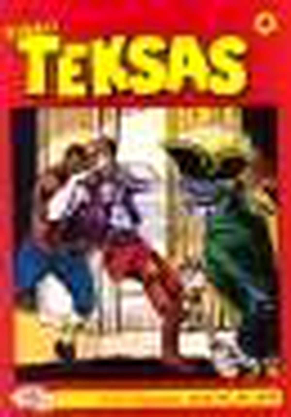 Teksas (Renkli) Nostaljik Seri Sayı: 4 Kitabı