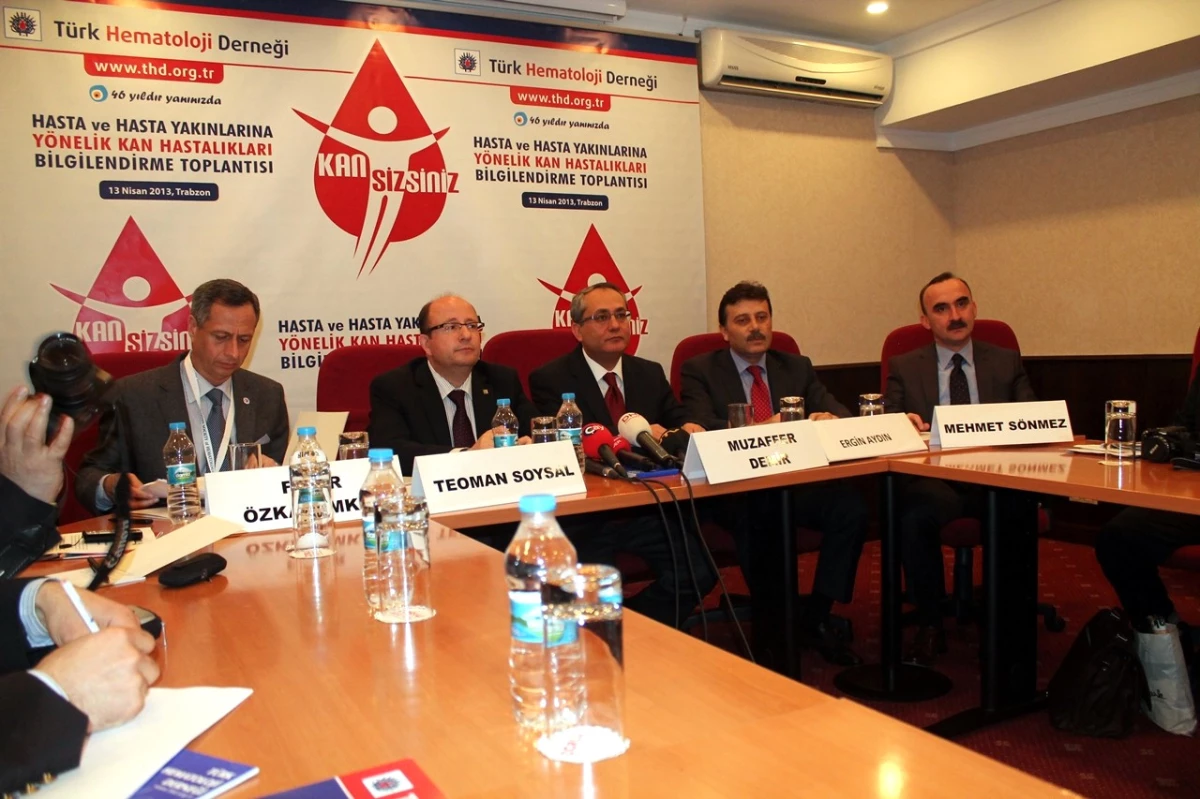 Trabzon\'da Kan Hastalıkları Bilgilendirme Toplantısı