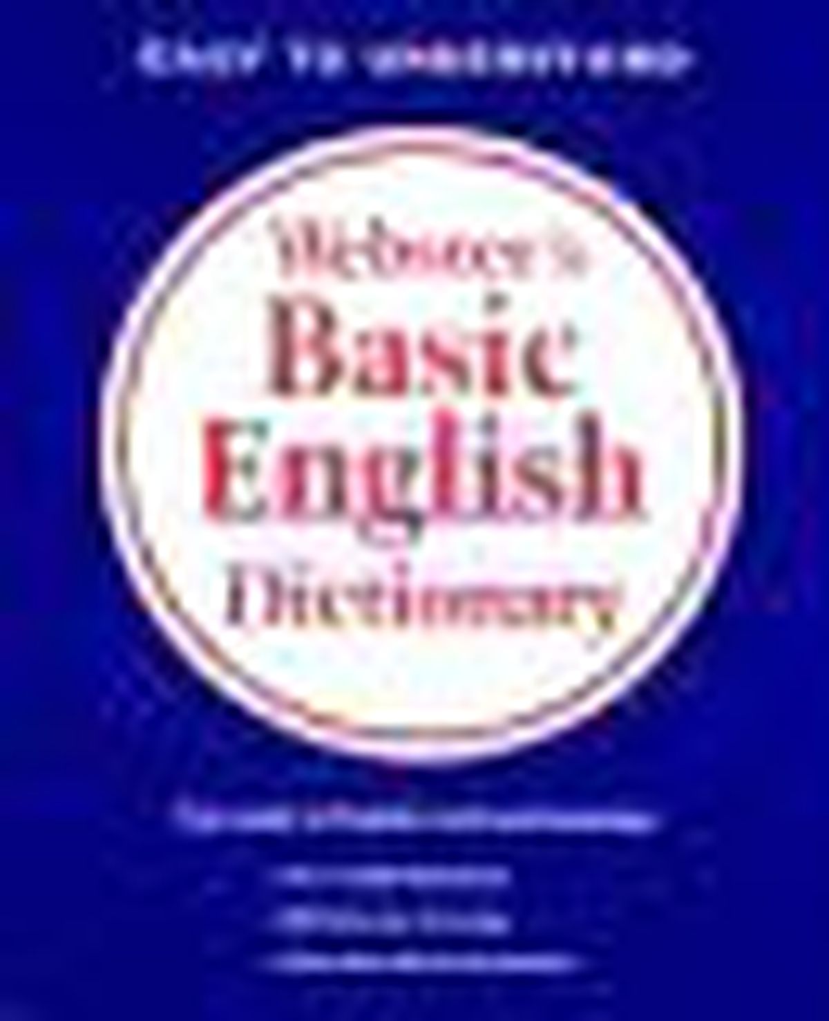 Webster\'s Basic English Dictionary Kitabı