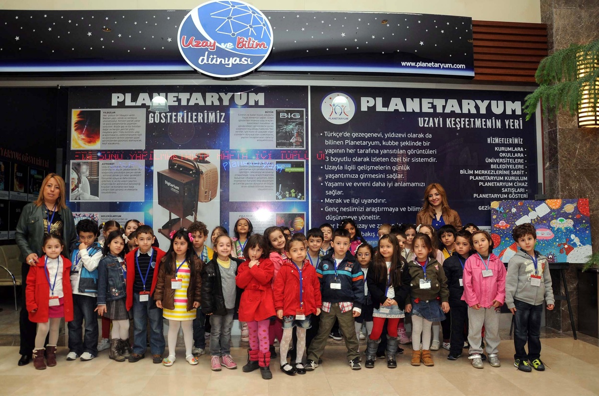 Yenimahalleli Miniklerden Uzaya Yolculuk