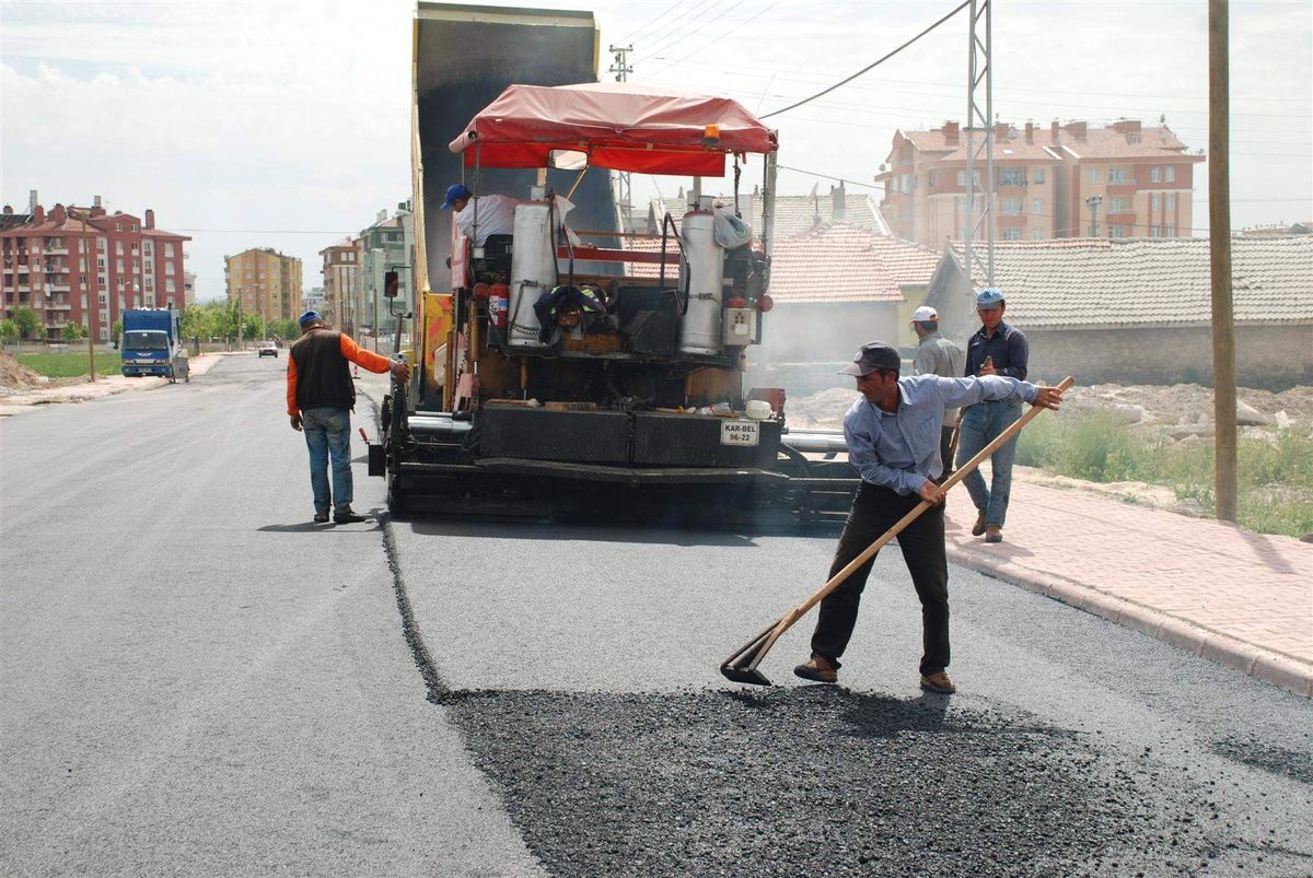 Karatay Belediyesi\'nin 2013 Yılı Asfalt Hedefi 200 Bin Ton