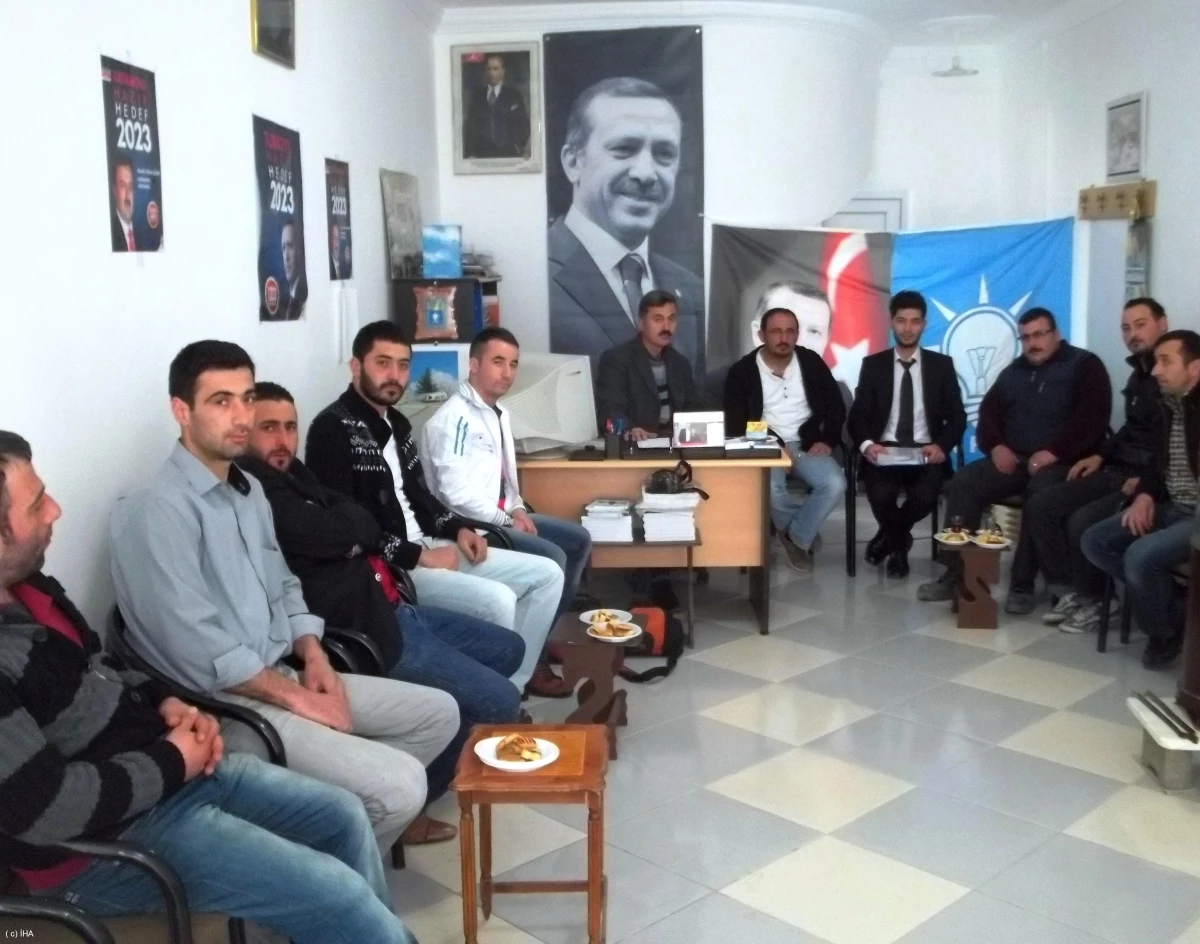 AK Parti İl Gençlik Kolları Küre\'yi Ziyaret Etti