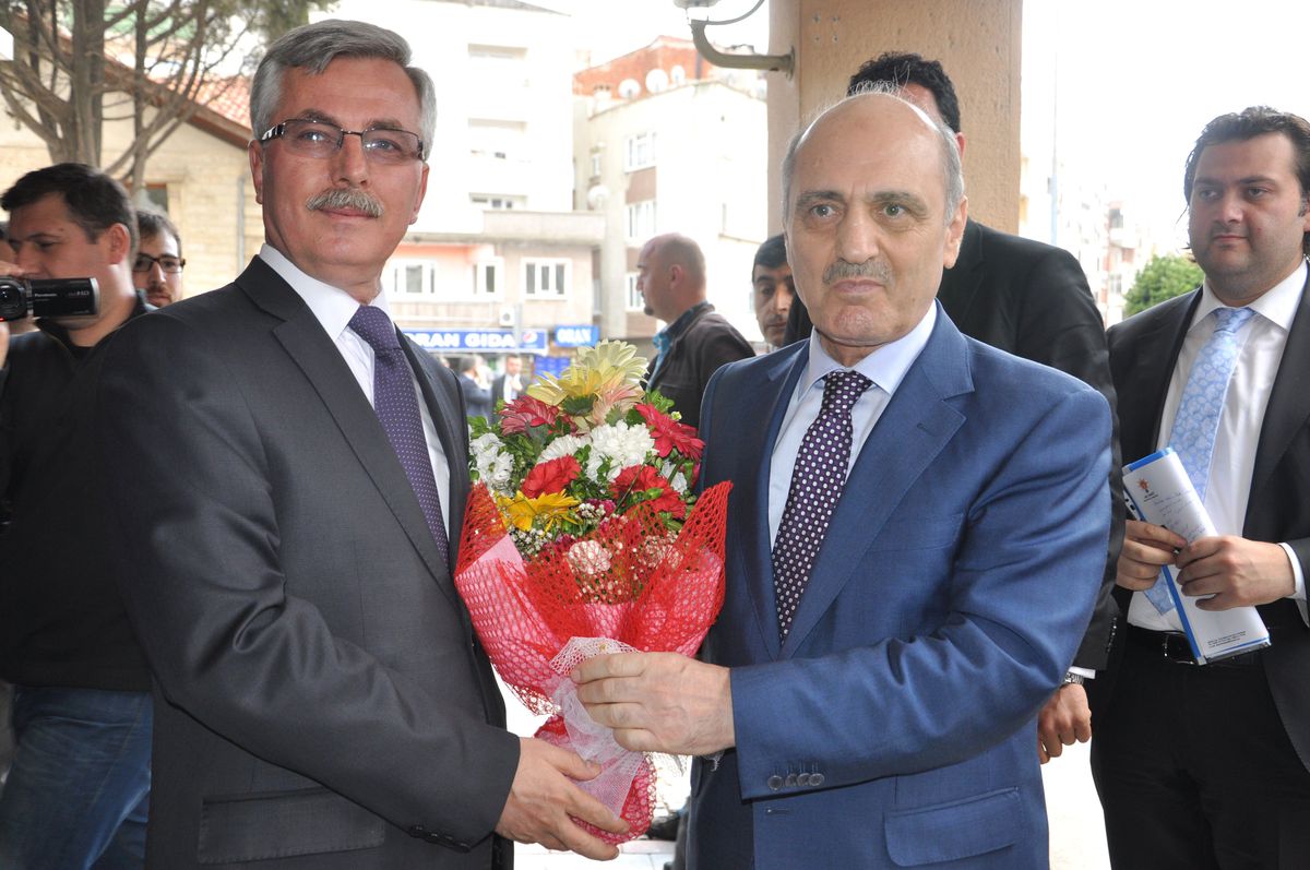 Bakan Bayraktar\'dan Başkan Çağlayan\'a Ziyaret