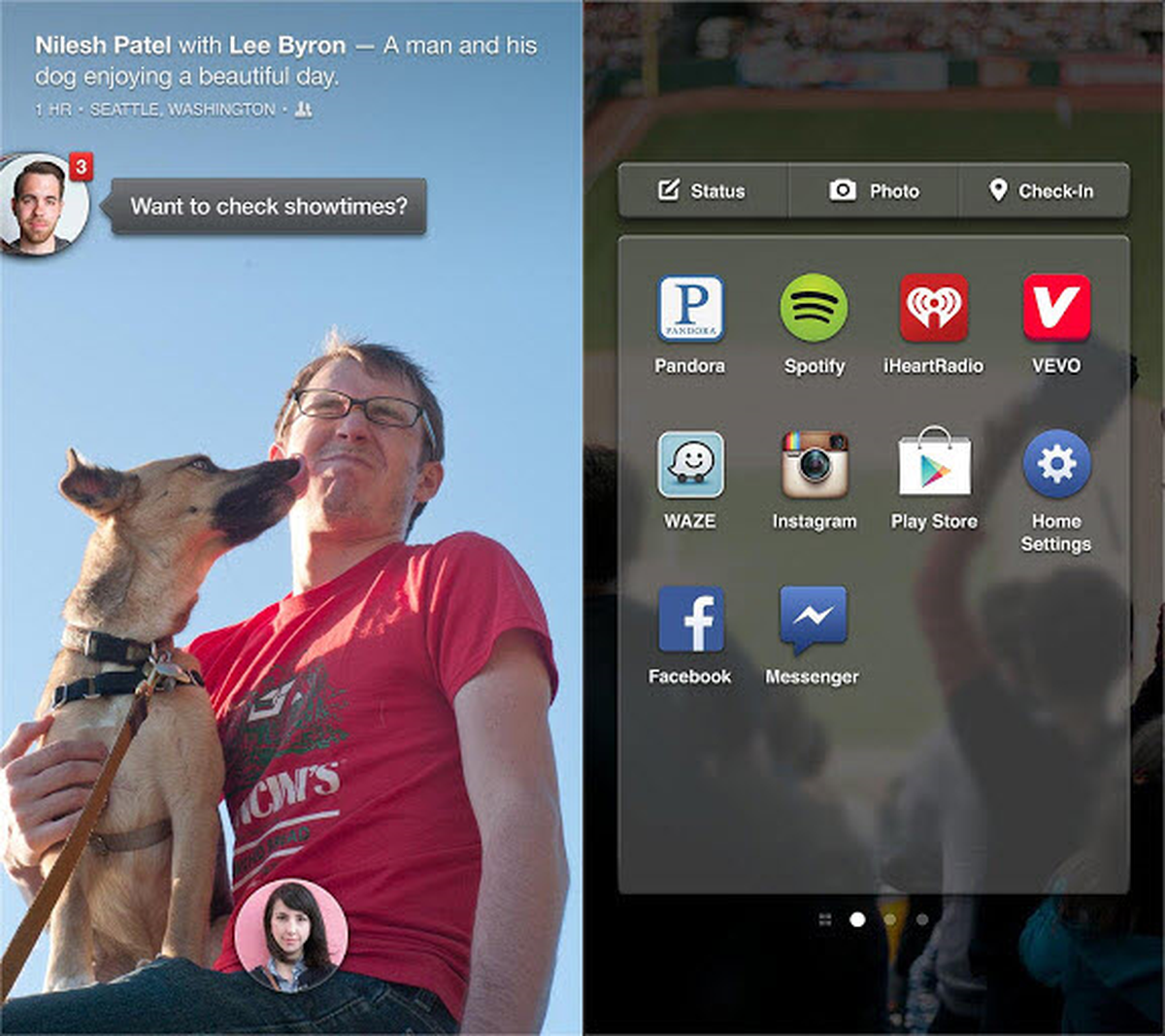 Facebook Home\'u deneyin!