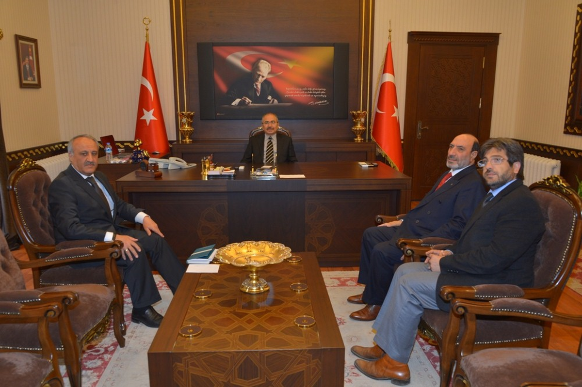 İl Müftüsü Bayrak\'tan Vali Yaman\'a Ziyaret
