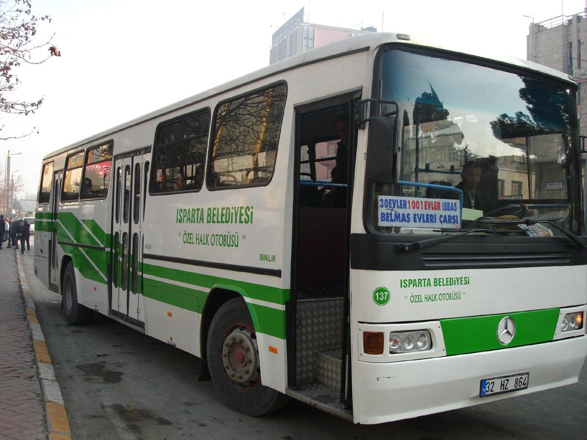 Isparta\'da Toplu Ulaşıma Zam Geldi