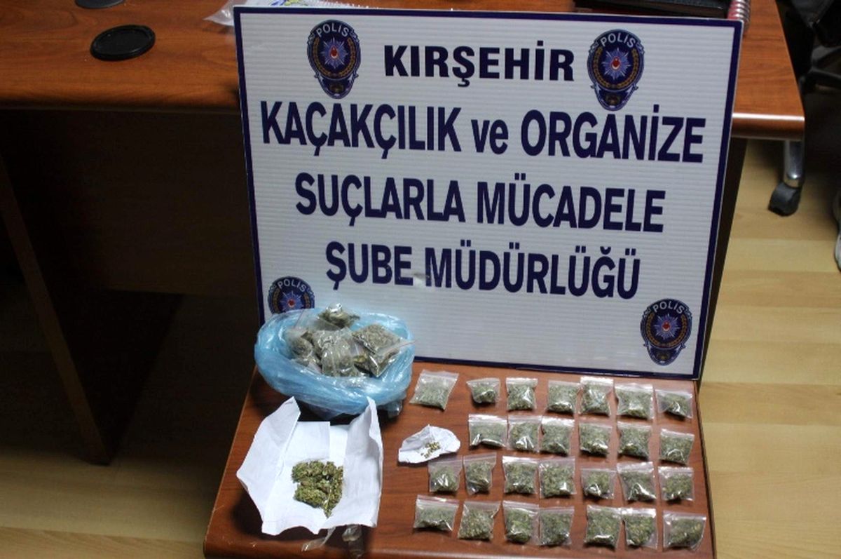 Kırşehir\'de Uyuşturucu Operasyonu