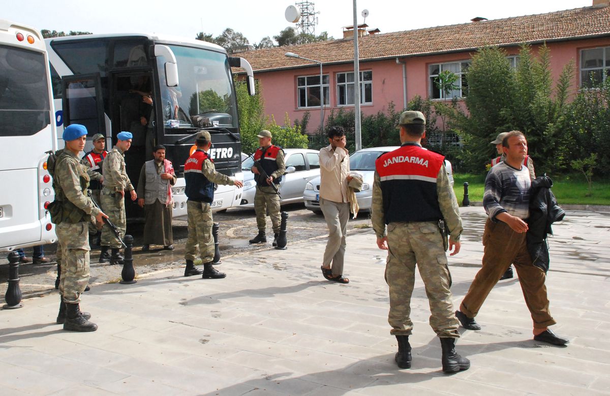 Küçükbaş Hayvan Kaçakçısı 87 Zanlı, Adliye\'de