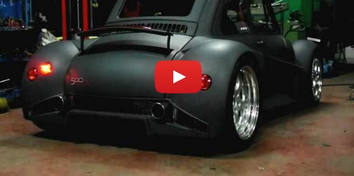 Lamborghini Motorlu 580 Beygir Gücündeki Fiat 500
