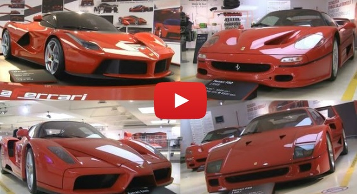 Maranello\'daki Ferrari Müzesinde Bir Tur Atmak İstermisiniz?