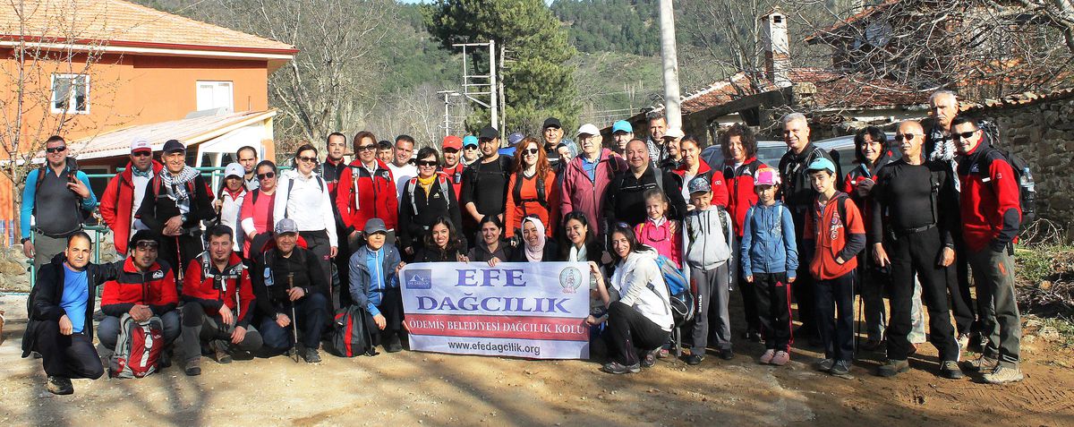 Ödemiş Efe Dağcılık\'tan Doğa Yürüyüşü