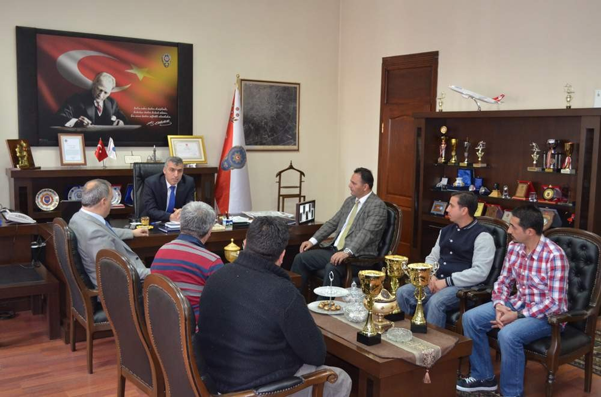 Polis Gücüspor Hocalarından Emniyet Müdürüne Ziyaret
