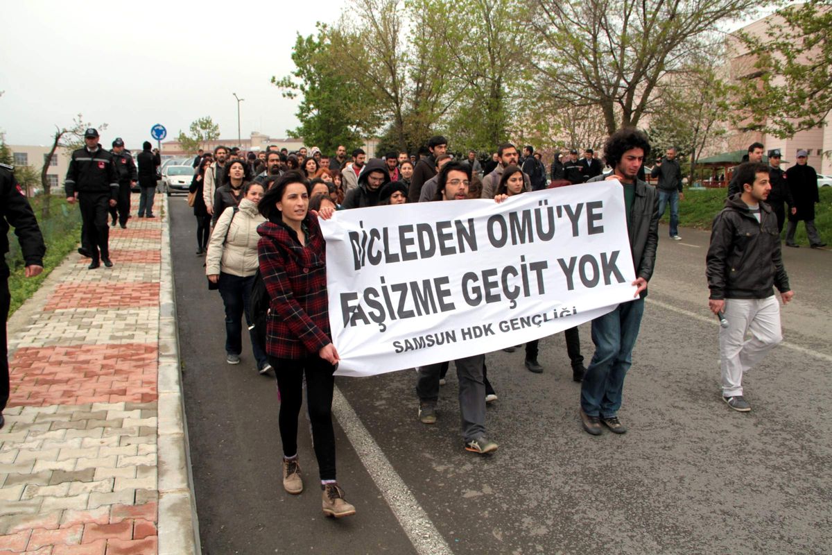 Samsun Hdk Gençliği Omü Olaylarını Kınadı