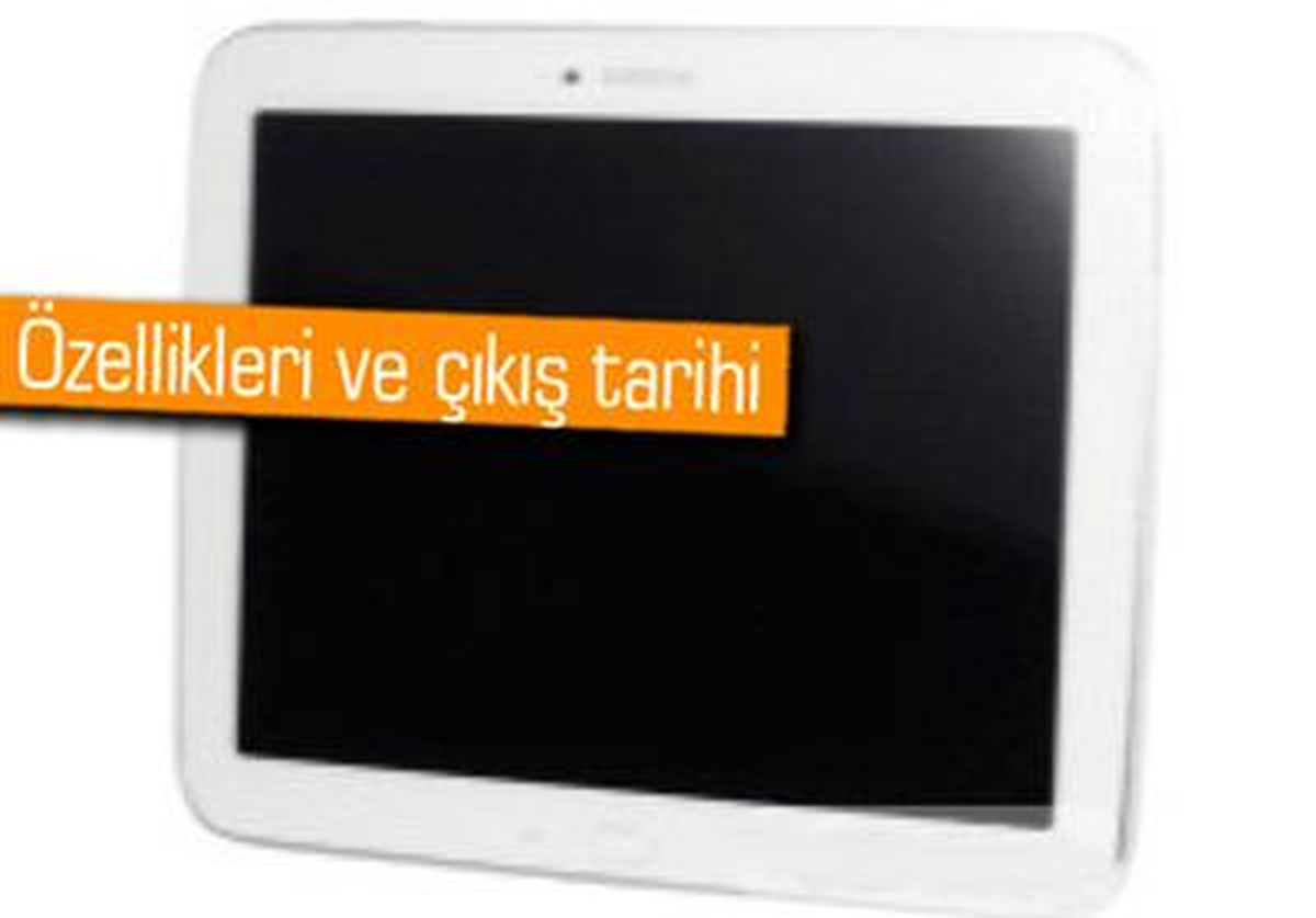 Samsung Galaxy Tab 3 Göründü