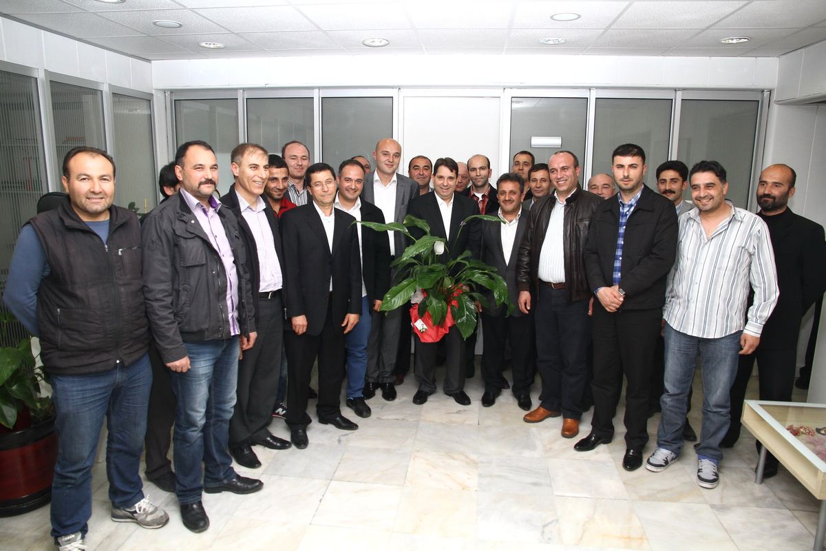 Yumurta Üreticileri ve Satıcıları Derneği'nden Başkan Tartan'a Ziyaret