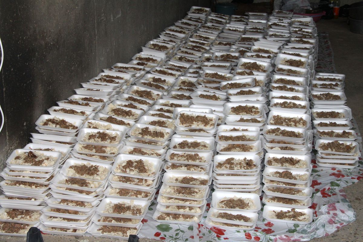 Zahirecilerden 5 Bin Kişilik Tirit İkramı