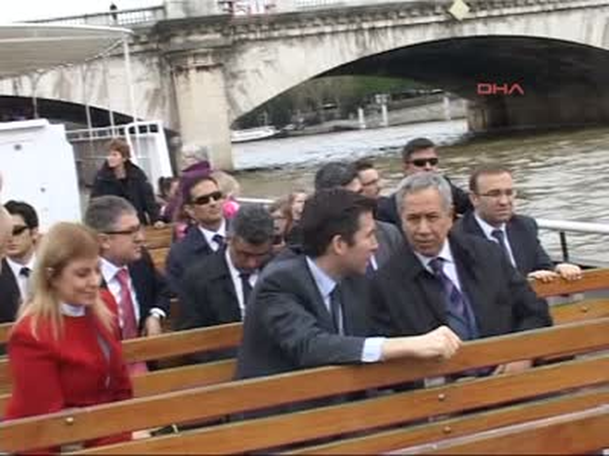 Arınç Fransa Savunma Bakanı ile Görüştü