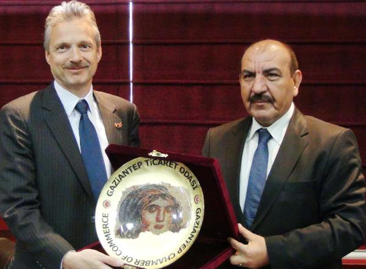 Belçika Büyükelçisi Gaziantep\'te