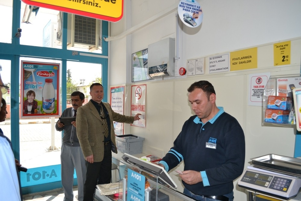 Bozyazı\'da Tütün Denetimi