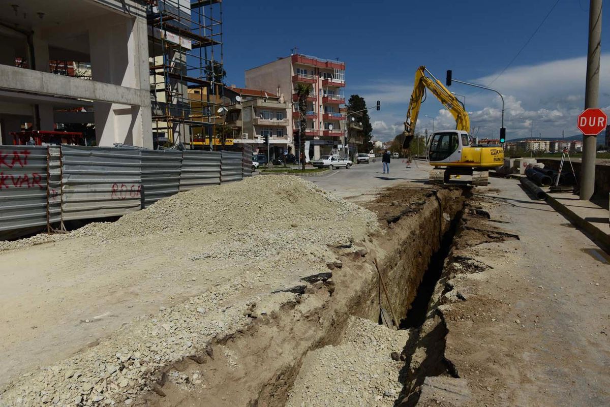 Çanakkale\'de Alt Yapı Çalışmaları