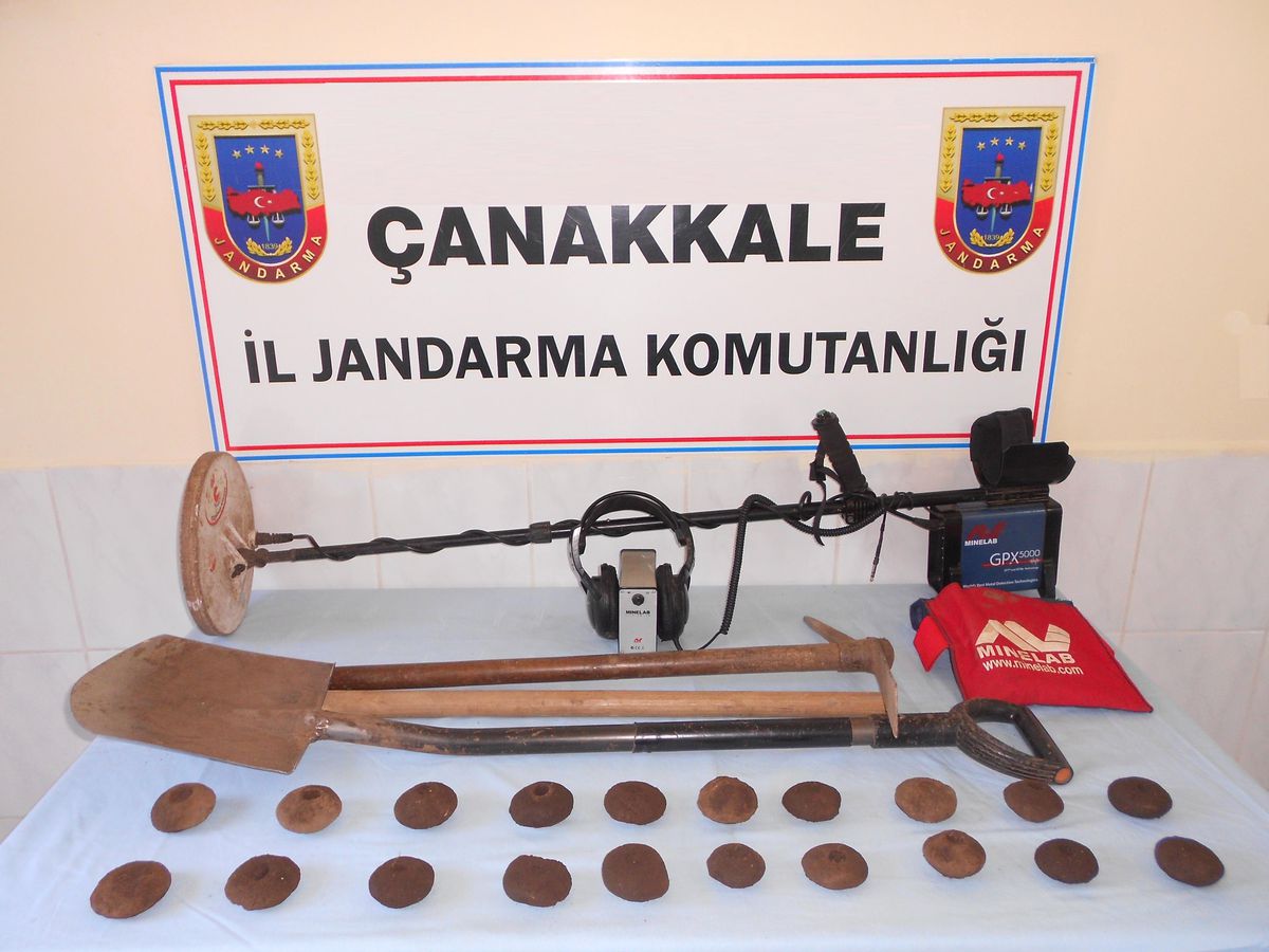 Çanakkale\'de Tarihi Eser Operasyonu