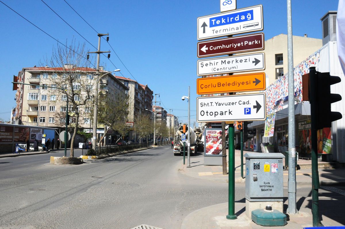 Çorlu Belediyesinden Sürücülere Kolaylık