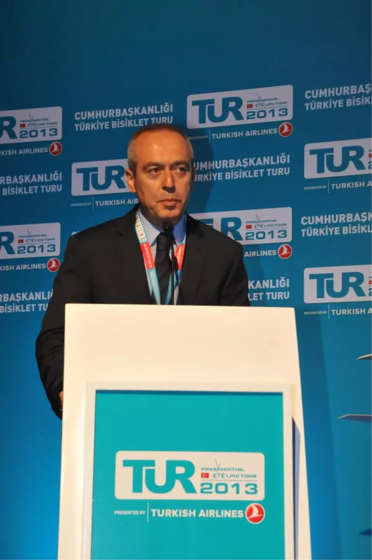 Bisiklet Turu\'nda Basın Toplantısı