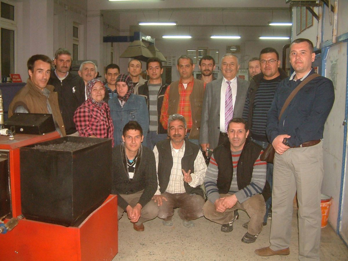Kadınlar da Kalorifer Ateşçiliği Kursuna Katıldı