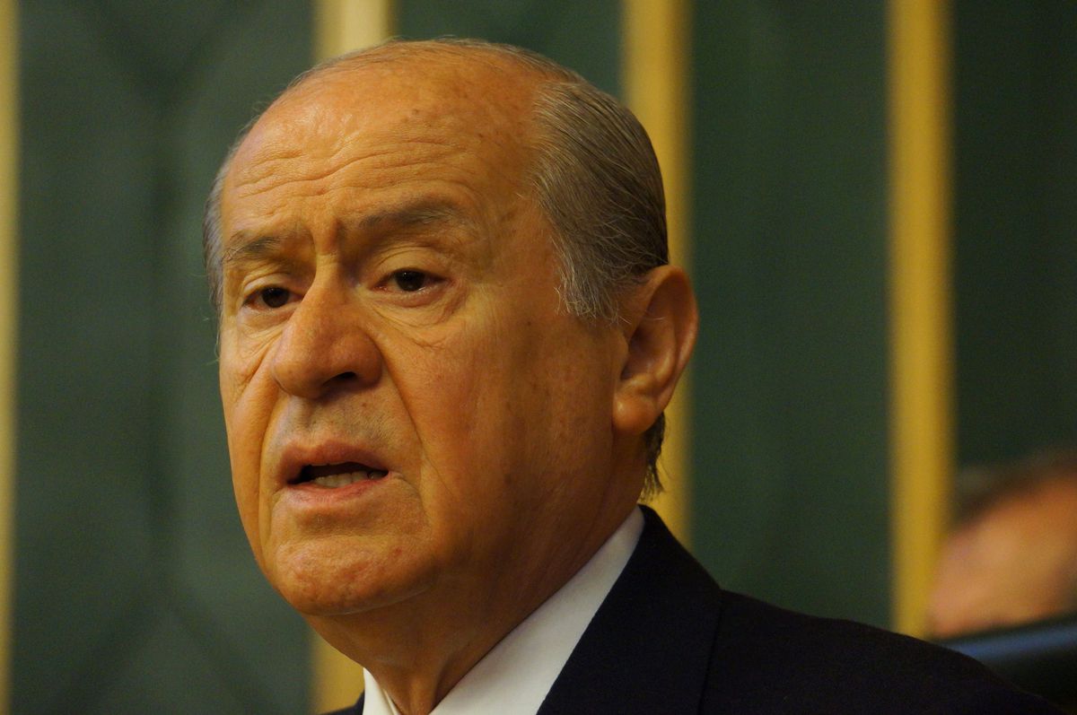 MHP Genel Başkanı Devlet Bahçeli, Başbakan Recep Tayyip Erdoğan\'ın Koalisyon Hükümeti Döneminde...
