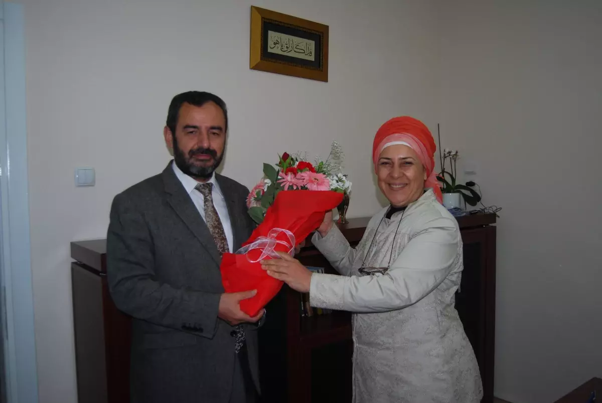 Müftü Gülbağcı\'dan Başkan Yardımcısı Tuna\'ya Ziyaret