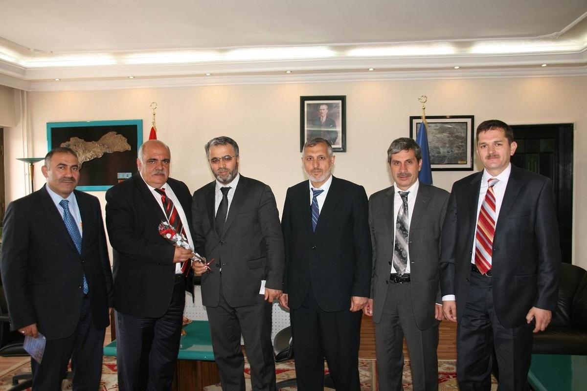 Müftü İşliyen\'den Başkan Vekili Kaban\'a Ziyaret