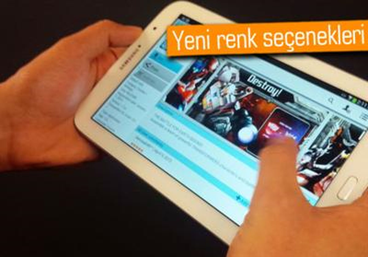 Samsung Galaxy Note 8.0\'ın Kırmızı ve Gri Renkli Modelleri Göründü