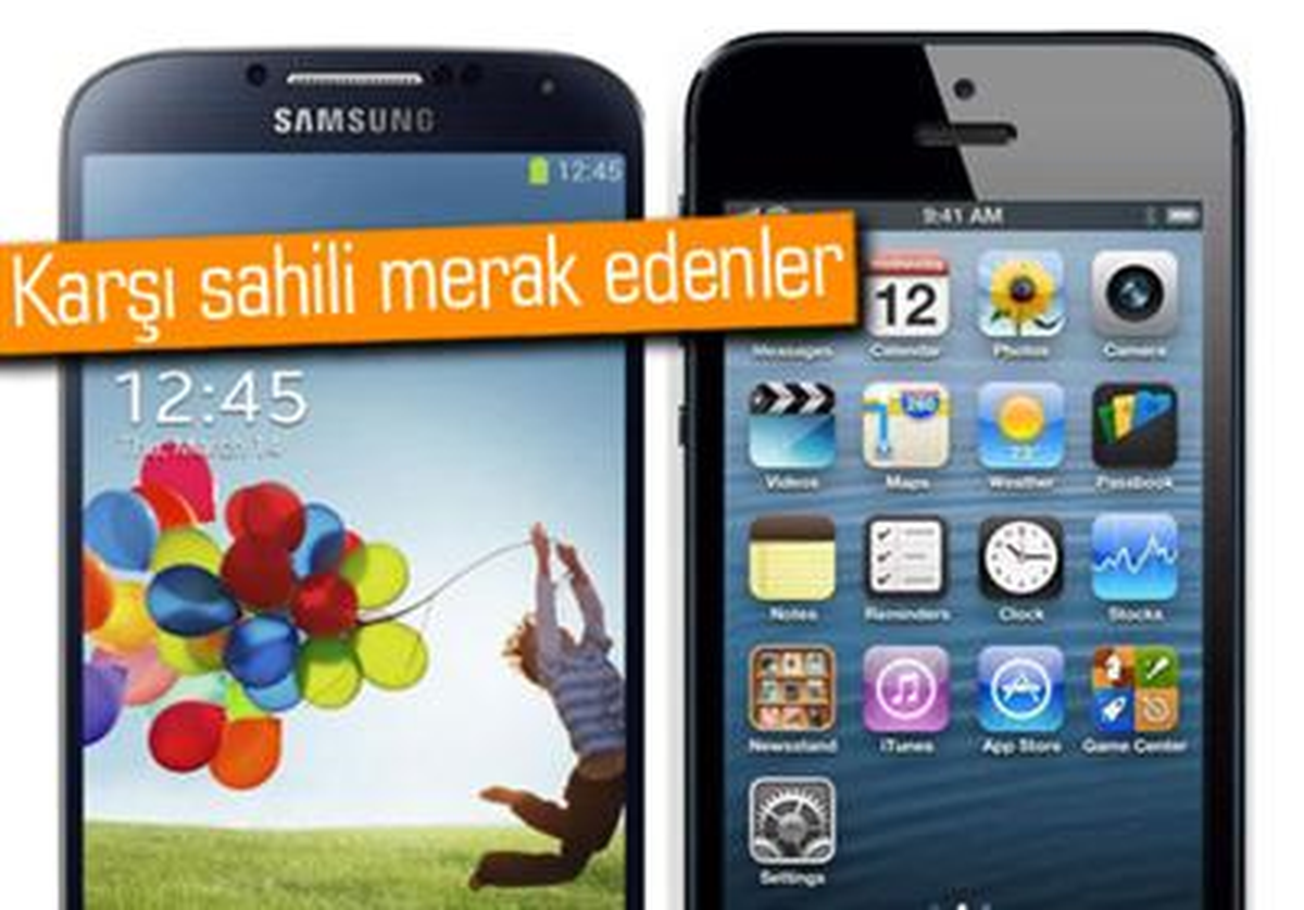 Samsung Galaxy S4\'e Geçmeyi Düşünen İphone Kullanıcıları Var